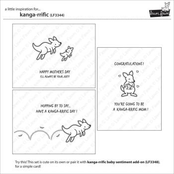 Lawn Fawn - Stempelset "Kanga-rrific" Clear Stamps