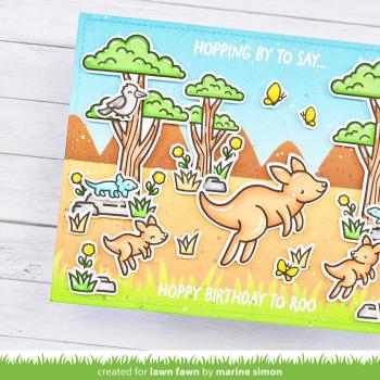 Lawn Fawn - Stempelset "Kanga-rrific" Clear Stamps