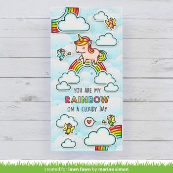 Lawn Fawn - Stempelset "My Rainbow" Clear Stamps