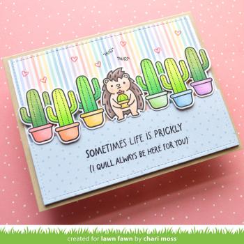 Lawn Fawn - Stempelset "Sometimes Life is Prickly" Clear Stamps