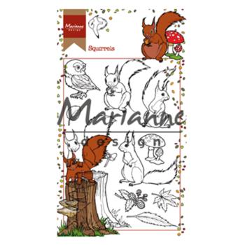 Marianne Design - Stempelset "Eichhörnchen" Clear Stamps