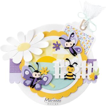 Marianne Design - Präge- und Stanzschalone "Butterfly Family" Collectables Dies