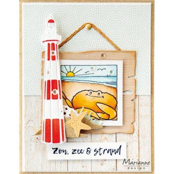 Marianne Design - Präge- und Stanzschablone "Lighthouse & Surf" Creatables Dies