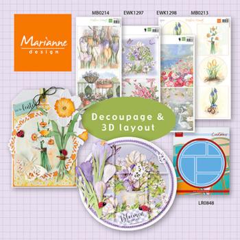 Marianne Design - Präge- und Stanzschablone "Circle Layout M" Creatables Dies