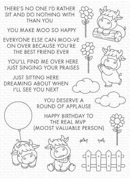 My Favorite Things Stempelset "You Make Moo So Happy" Clear Stamps