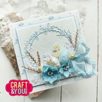 Craft & You Design - Stanzschablone "Catkins Wreath" Dies