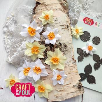 Craft & You Design - Stanzschablone "Magda's Daffodil" Dies