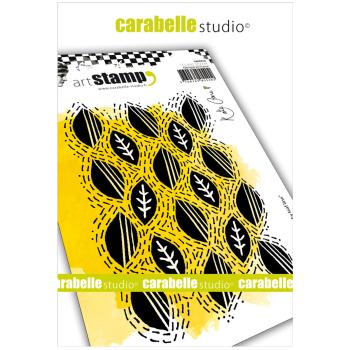 Carabelle Studio - Gummistempel "Wackelige Blattlinie" Cling Stamp Art