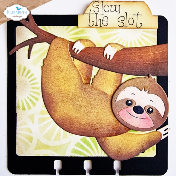 Elizabeth Craft Designs - Stanzschalone "Slow The Sloth" Dies