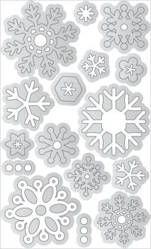 Doodlebug Design - Stanzschablone "Frosty Flurry " Doodle Dies 