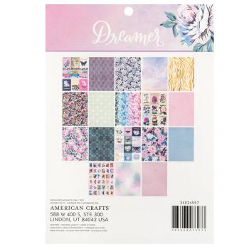 American Crafts - Designpapier "Dreamer" Paper Pack 6x8 Inch - 36 Bogen