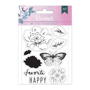 American Crafts - Stempelset "Dreamer" Clear Stamps