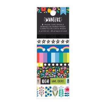 American Crafts - Decorative Tape "Whatevs" Washi Tape