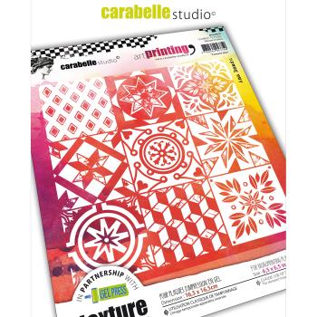 Carabelle Studio - Druckplatte "Zementfliesen" Art Printing