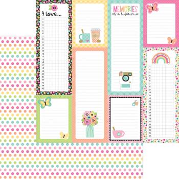 Doodlebug Design - Designpapier  "Hello Again " Paper Pack 12x12 Inch - 12 Bogen