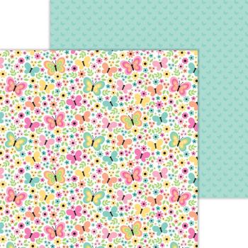 Doodlebug Design - Designpapier  "Hello Again " Paper Pack 12x12 Inch - 12 Bogen