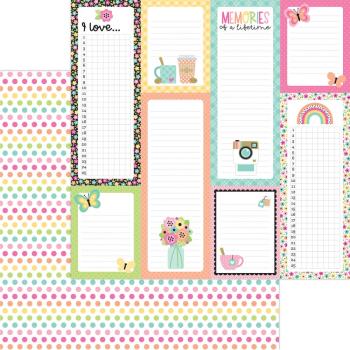 Doodlebug Design - Designpapier "Hello Again" Paper Pack 6x6 Inch - 24 Bogen