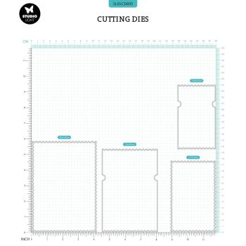 Studio Light - Stanzschablone "Ticket Shape" Dies