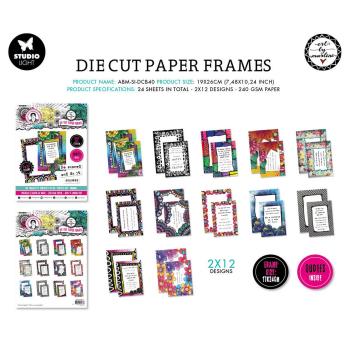 Studio Light - Stanzteile "Paper Frames" Die Cut Block