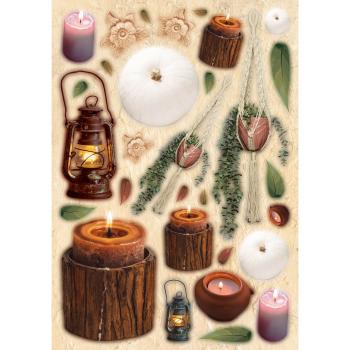 Studio Light - Stanzteile "Warm & Cozy" Die Cut Block - 20 Bogen