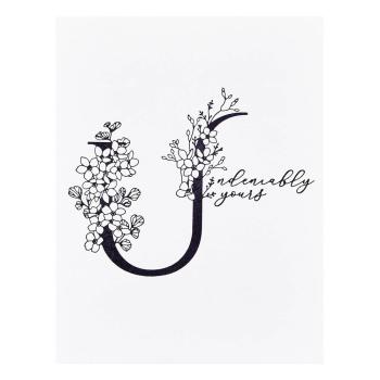 Spellbinders - Buchdrucktechnik "Every Occasion Floral U and Sentiment" Press Plate