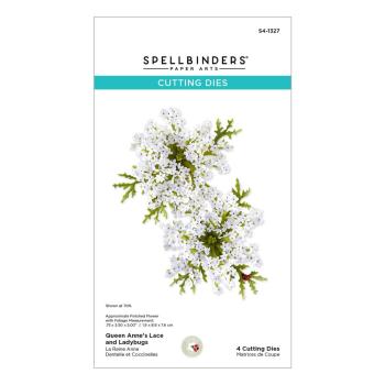 Spellbinders - Stanzschablone "Queen Anne's Lace and Ladybugs" Dies