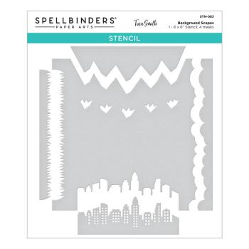 Spellbinders - Schablone "Background Scapes" Stencil