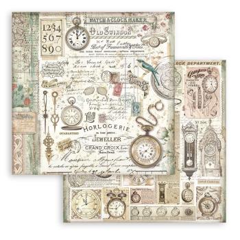 Stamperia - Designpapier "Brocante Antiques" Paper Pack 12x12 Inch - 10 Bogen