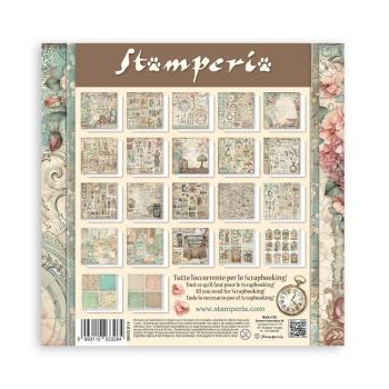 Stamperia - Designpapier "Brocante Antiques" Paper Pack 12x12 Inch - 10 Bogen