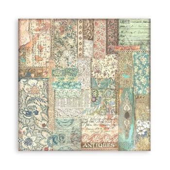 Stamperia - Designpapier "Brocante Antiques" Paper Pack 12x12 Inch - 10 Bogen