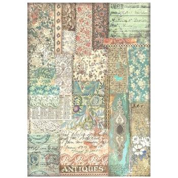 Stamperia - Decopatch Papier "Selection" Decoupage A4 - 6 Bogen  