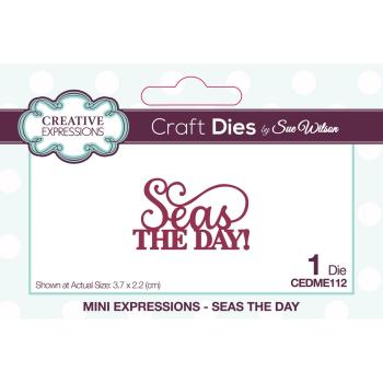Creative Expressions - Stanzschablone "Seas The Day" Expressions Duo Dies Mini Design by Sue Wilson