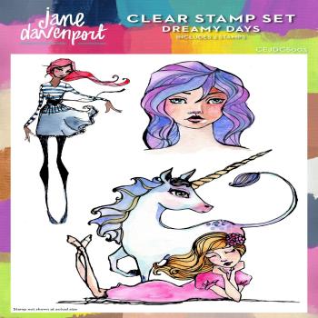Creative Expressions - Stempelset "Dreamy Days" Clear Stamps 6x8 Inch Design by Jane Davenport
