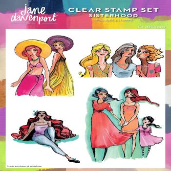 Creative Expressions - Stempelset "Sisterhood" Clear Stamps 6x8 Inch Design by Jane Davenport