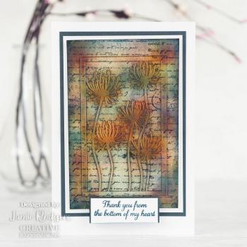 Creative Expressions - Stempelset "Just a note" Clear Stamps 21x14,8cm Design by Jamie Rodgers