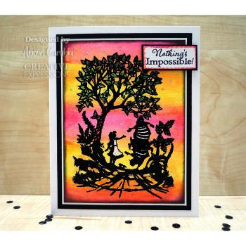 Creative Expressions - Gummistempel "Tweedledum and tweedledee" Rubber Stamp