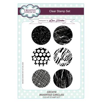 Creative Expressions - Stempelset "Inverted Circle" Clear Stamps 6x8 Inch Design by Lisa Horton