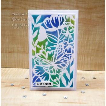 Creative Expressions - Schablone 14,2x8,5cm "Wings of Wonder" Stencil Design by Jamie Rodgers