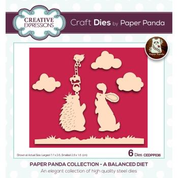 Creative Expressions - Stanzschablone "A balanced diet" Craft Dies Design by Paper Panda