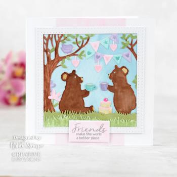 Creative Expressions - Stanzschablone "Teddy bears picnic" Craft Dies Design by Paper Panda