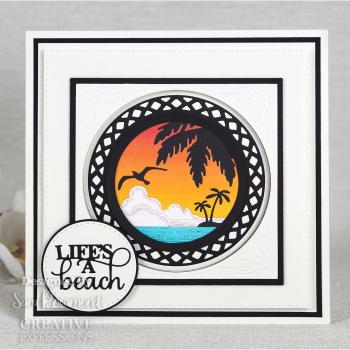 Creative Expressions - Stanzschablone "Beach Sunset" Craft Dies Design by Sue Wilson