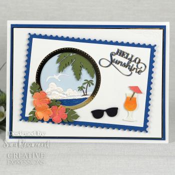 Creative Expressions - Stanzschablone "Beach Sunset" Craft Dies Design by Sue Wilson