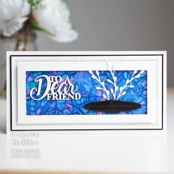 Creative Expressions - Stanzschablone "Finishing Touches Beautiful blossoms" Craft Dies Design by Sue Wilson