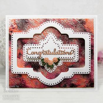 Creative Expressions - Stanzschablone "Finishing Touches Mini Cosmos " Craft Dies Design by Sue Wilson