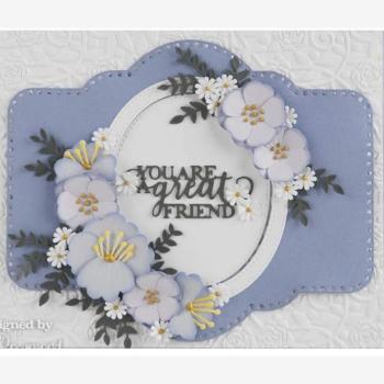 Creative Expressions - Stanzschablone "Noble Collection Vintage Label" Craft Dies Design by Sue Wilson