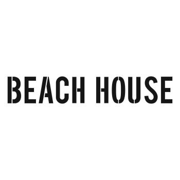 The Crafters Workshop - Schablone 41,6x15,2cm "Beach House" Template