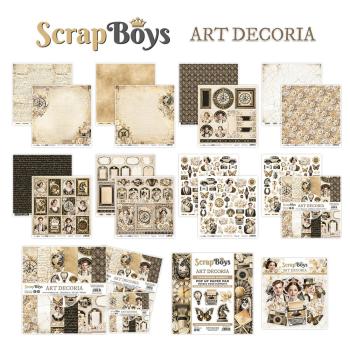 ScrapBoys - Stanzteile "Art Decoria Double" Die Cuts