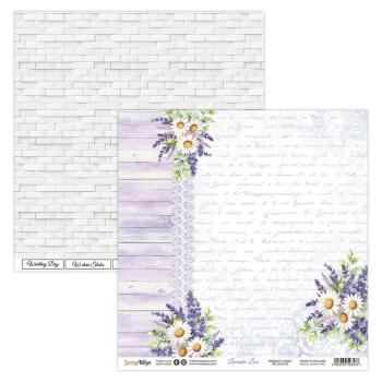 ScrapBoys - Designpapier "Lavender Love" Paper Pack 12x12 Inch - 12 Bogen