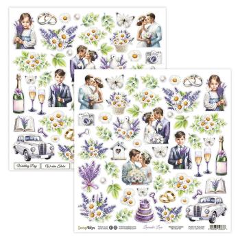 ScrapBoys - Designpapier "Lavender Love" Paper Pack 6x6 Inch - 24 Bogen