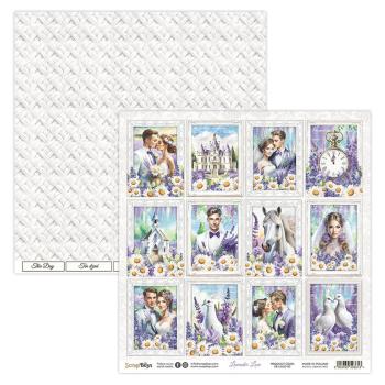 ScrapBoys - Designpapier "Lavender Love" Paper Pack 6x6 Inch - 24 Bogen